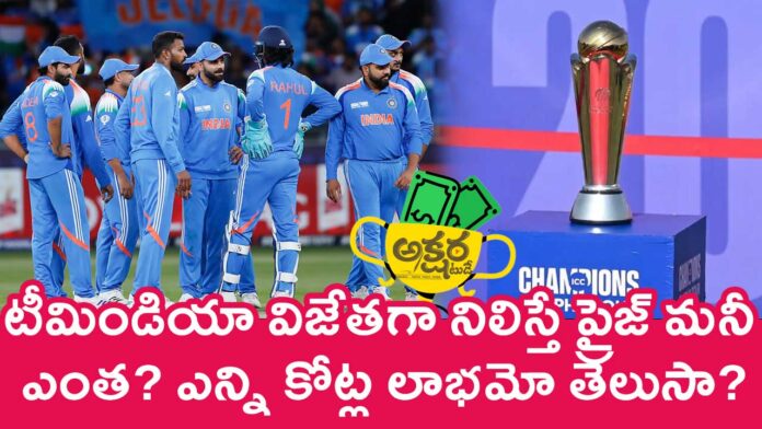 Team India : టీమిండియా విజేత‌గా నిలిస్తే ప్రైజ్ మ‌నీ ఎంత‌? ఎన్ని కోట్ల లాభ‌మో తెలుసా?