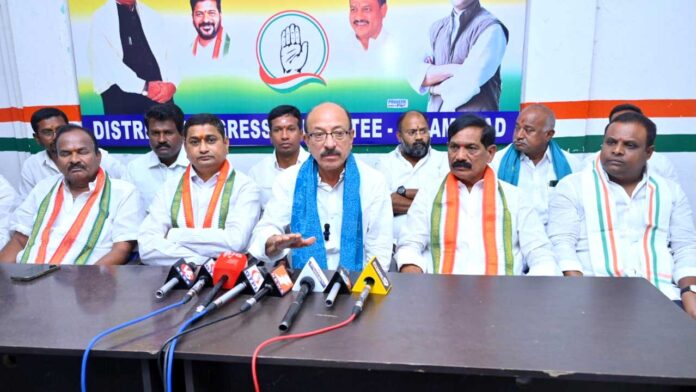 Congress | సుదర్శన్ రెడ్డిని విమర్శిస్తే ఊరుకోం